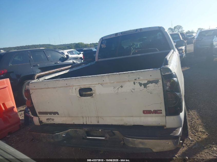 2002 GMC Sierra 1500 Sle VIN: 2GTEK19T621130777 Lot: 43373918