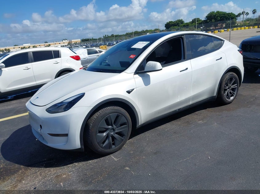 7SAYGDED3SA349059 2025 TESLA MODEL Y photo no. 2