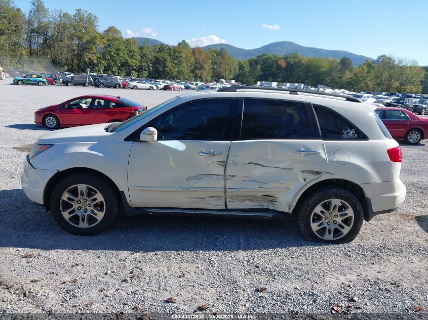 2009 Acura Mdx Technology Package VIN: 2HNYD28609H505258 Lot: 43373938