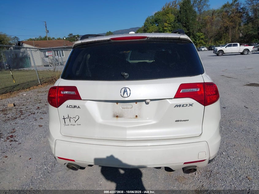 2009 Acura Mdx Technology Package VIN: 2HNYD28609H505258 Lot: 43373938