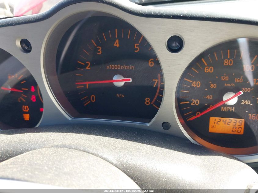 2005 Nissan 350Z Touring VIN: JN1AZ36A75M752941 Lot: 43373942