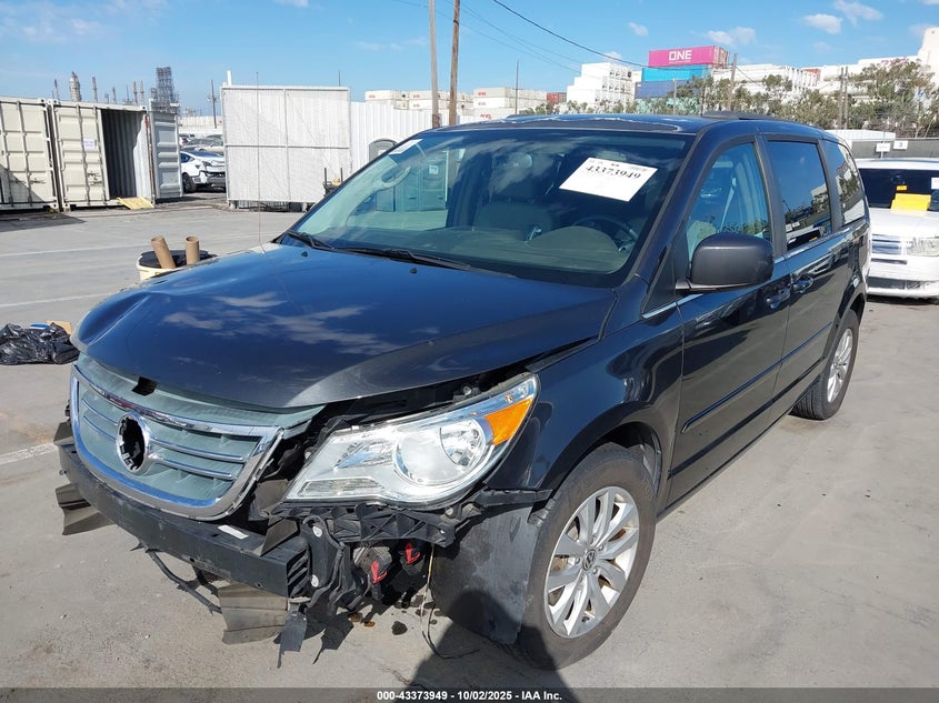 2012 Volkswagen Routan Se VIN: 2C4RVABGXCR393413 Lot: 43373949