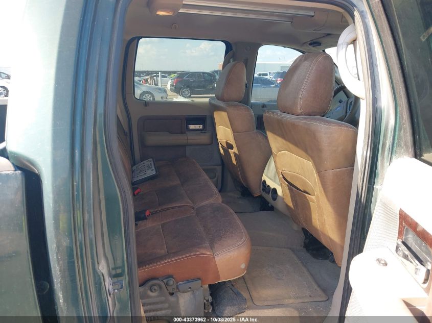 2007 Ford F-150 Lariat/Xlt VIN: 1FTPW12V27KA96241 Lot: 43373962