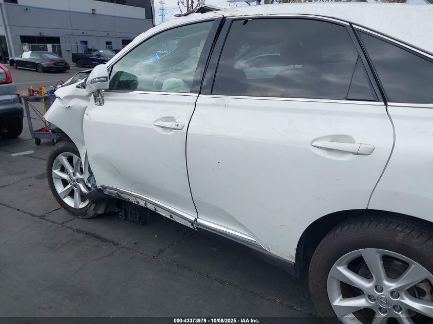 2010 Lexus Rx 350 VIN: JTJZK1BAXA2405721 Lot: 43373979