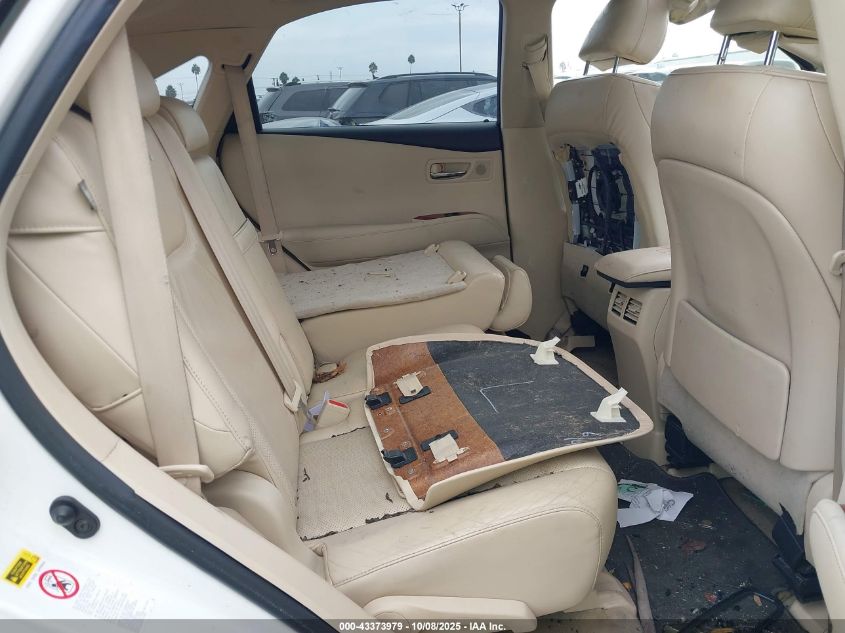2010 Lexus Rx 350 VIN: JTJZK1BAXA2405721 Lot: 43373979