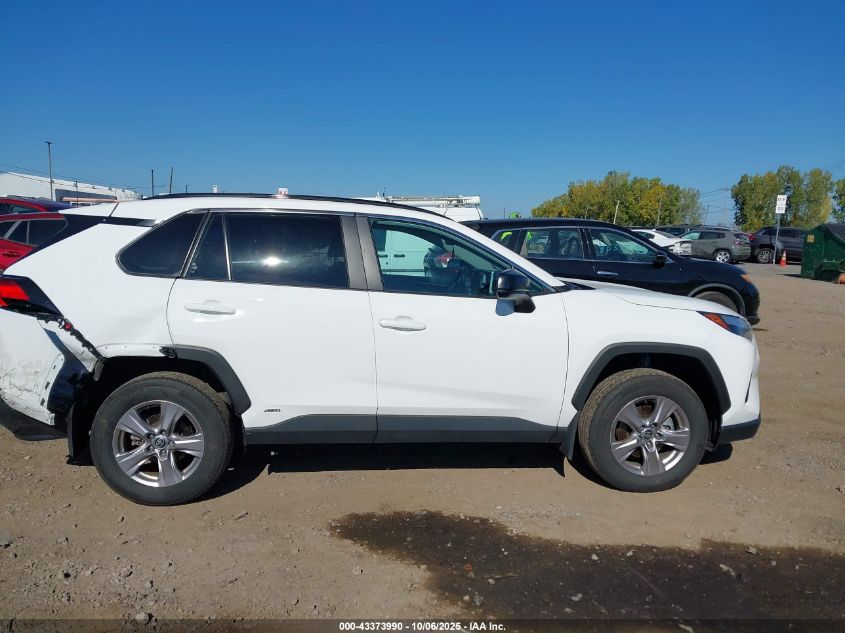 2025 Toyota Rav4 Hybrid Le VIN: 2T3LWRFV8SW258977 Lot: 43373990