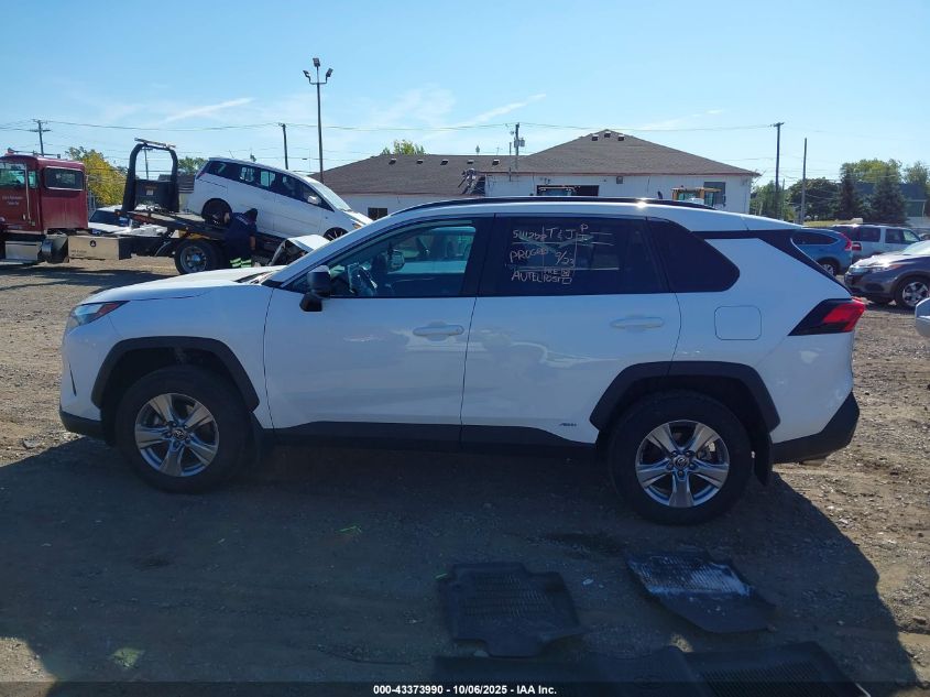 2025 Toyota Rav4 Hybrid Le VIN: 2T3LWRFV8SW258977 Lot: 43373990