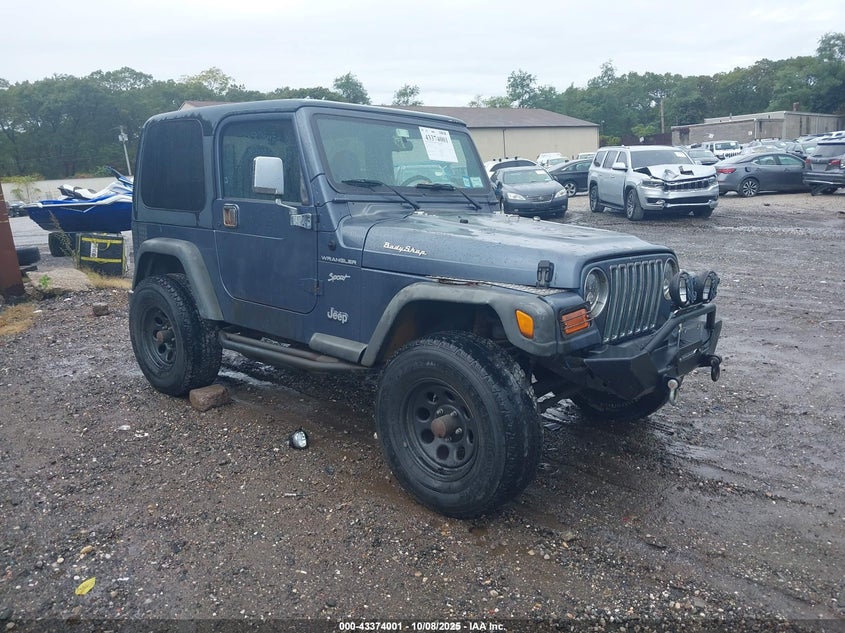 1J4FA49S02P708112 2002 Jeep Wrangler Sport auction photo 1