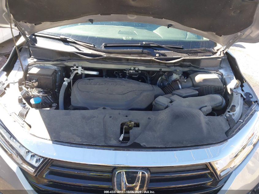 2024 Honda Odyssey Ex-L VIN: 5FNRL6H68RB050525 Lot: 43374011