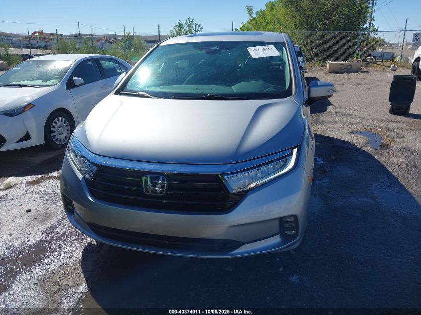 2024 Honda Odyssey Ex-L VIN: 5FNRL6H68RB050525 Lot: 43374011