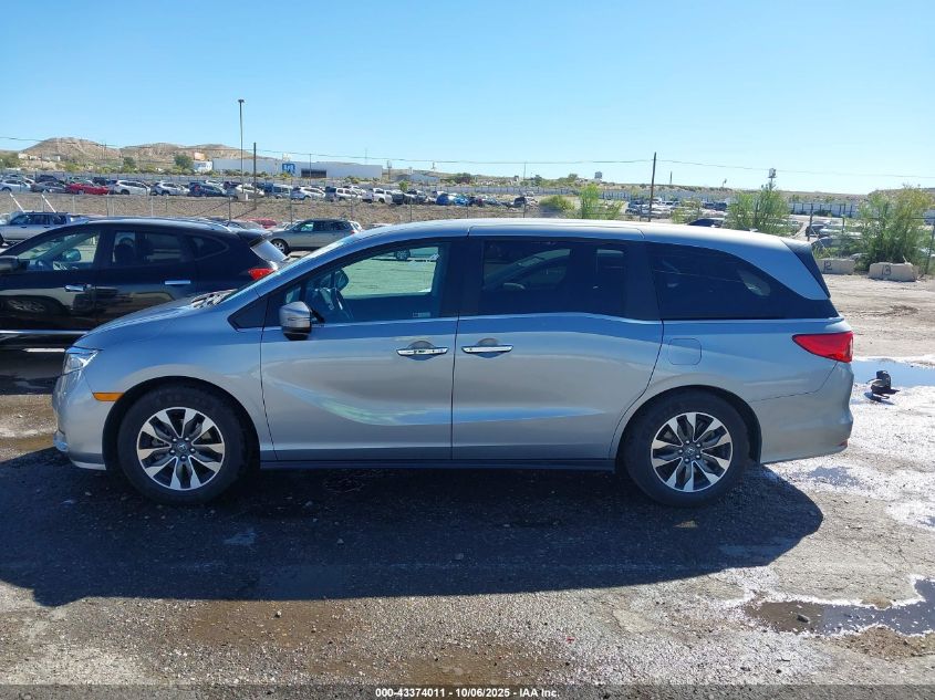 2024 Honda Odyssey Ex-L VIN: 5FNRL6H68RB050525 Lot: 43374011