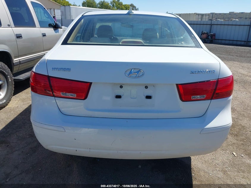 2009 Hyundai Sonata Gls VIN: 5NPET46C09H451337 Lot: 43374017