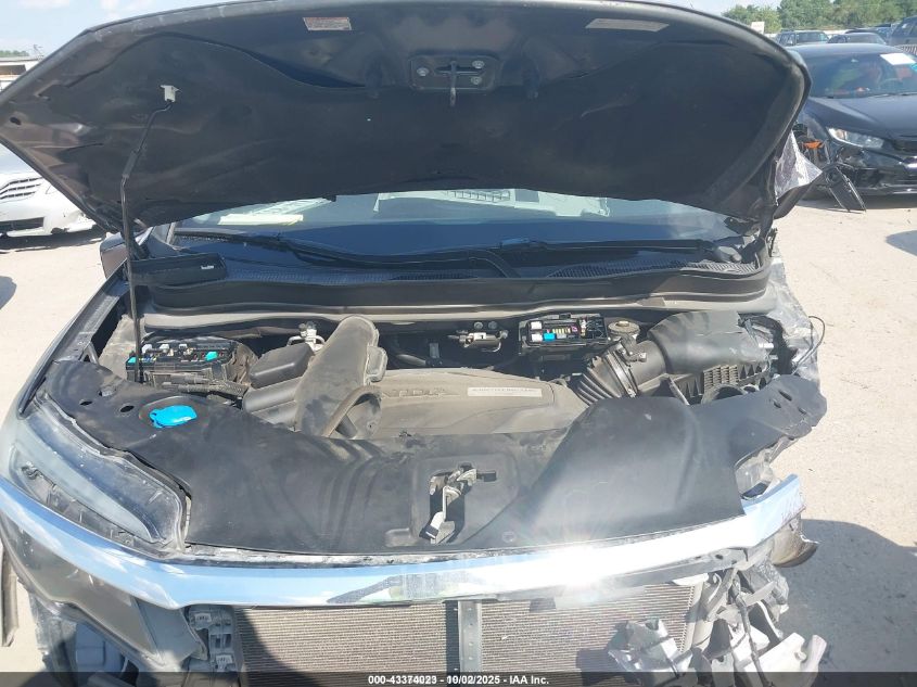 2017 Honda Pilot Ex-L VIN: 5FNYF5H54HB037466 Lot: 43374023