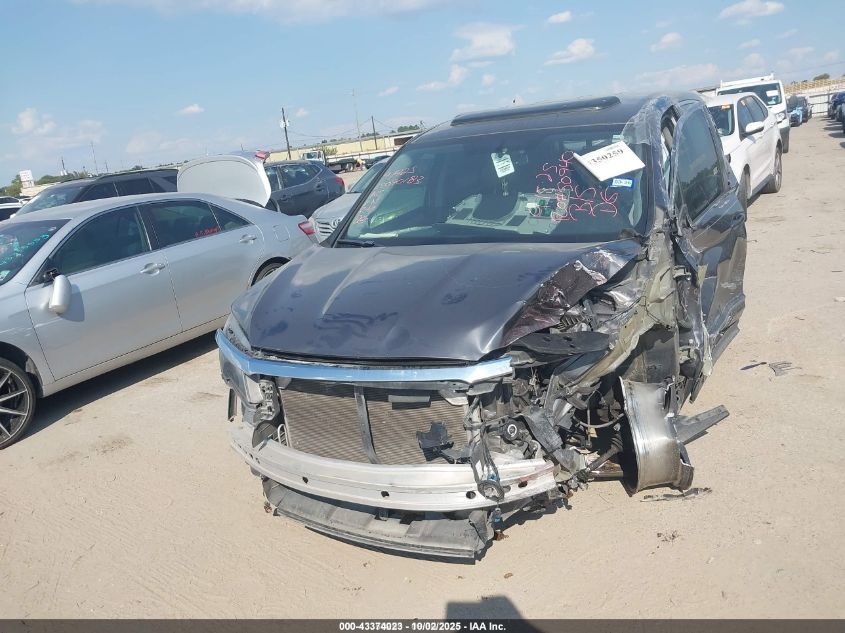 2017 Honda Pilot Ex-L VIN: 5FNYF5H54HB037466 Lot: 43374023