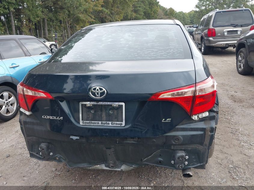 2019 Toyota Corolla Le VIN: 5YFBURHEXKP876469 Lot: 43374029