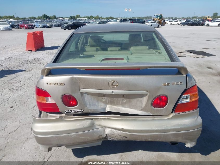 1999 Lexus Gs 300 VIN: JT8BD68S6X0049038 Lot: 43374034