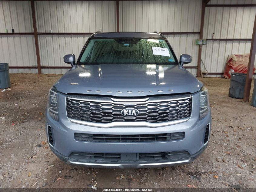 2021 Kia Telluride S VIN: 5XYP6DHC2MG106307 Lot: 43374042