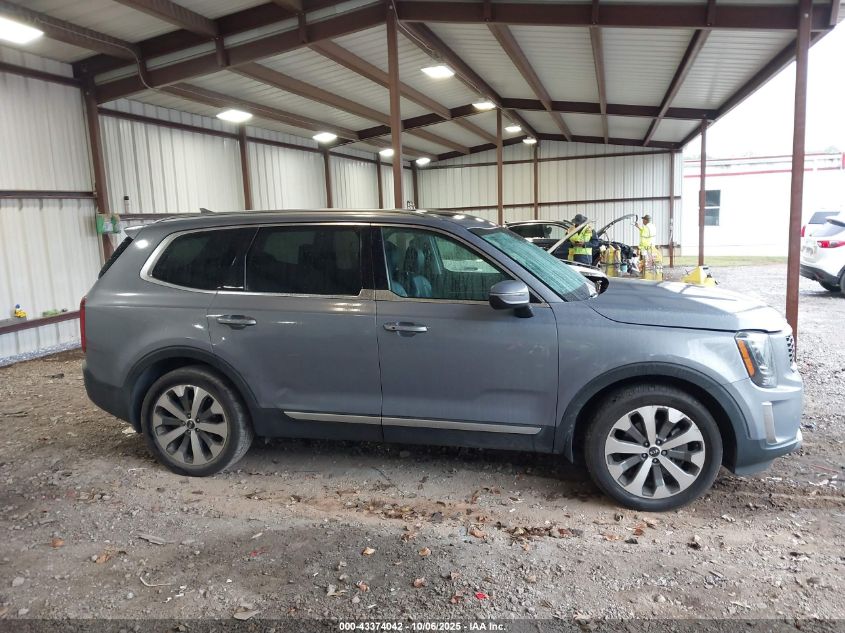 2021 Kia Telluride S VIN: 5XYP6DHC2MG106307 Lot: 43374042