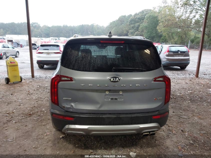 2021 Kia Telluride S VIN: 5XYP6DHC2MG106307 Lot: 43374042