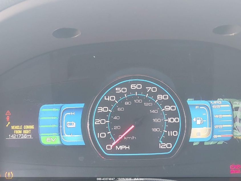 2010 Ford Fusion Hybrid VIN: 3FADP0L32AR361482 Lot: 43374047