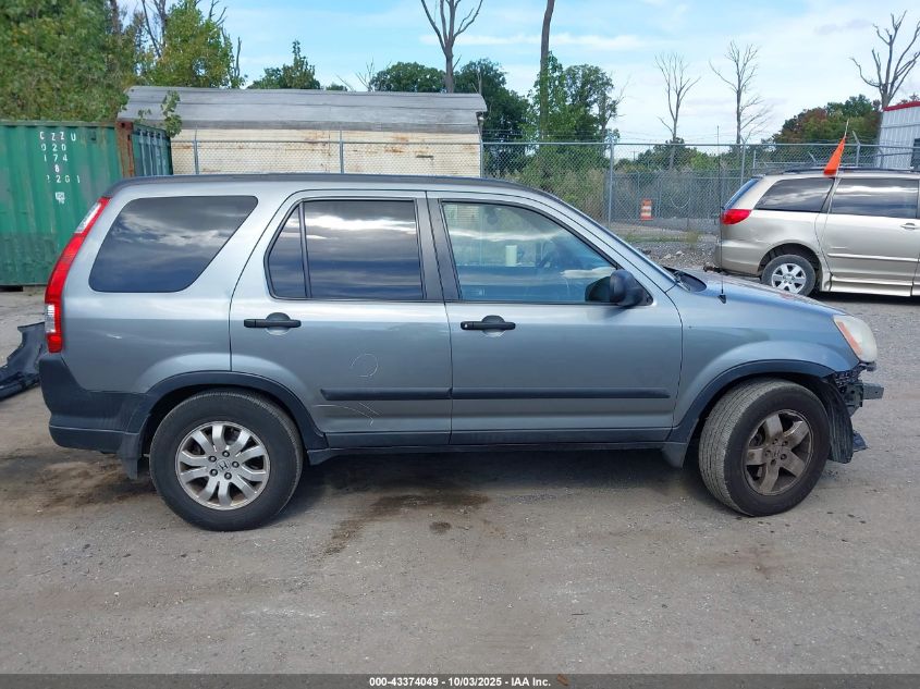 2005 Honda Cr-V Ex VIN: SHSRD78855U329714 Lot: 43374049