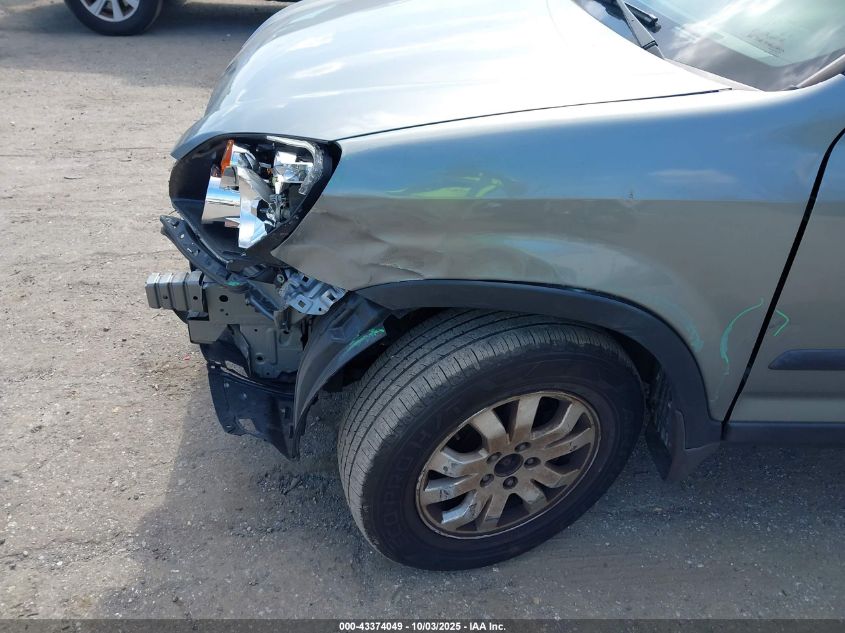 2005 Honda Cr-V Ex VIN: SHSRD78855U329714 Lot: 43374049