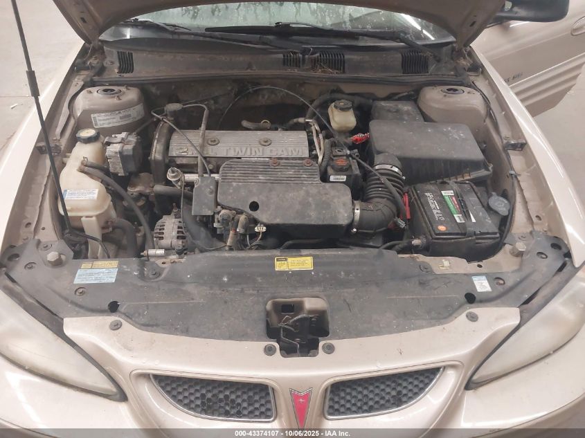 2001 Pontiac Grand Am Se1 VIN: 1G2NF52T61M574125 Lot: 43374107