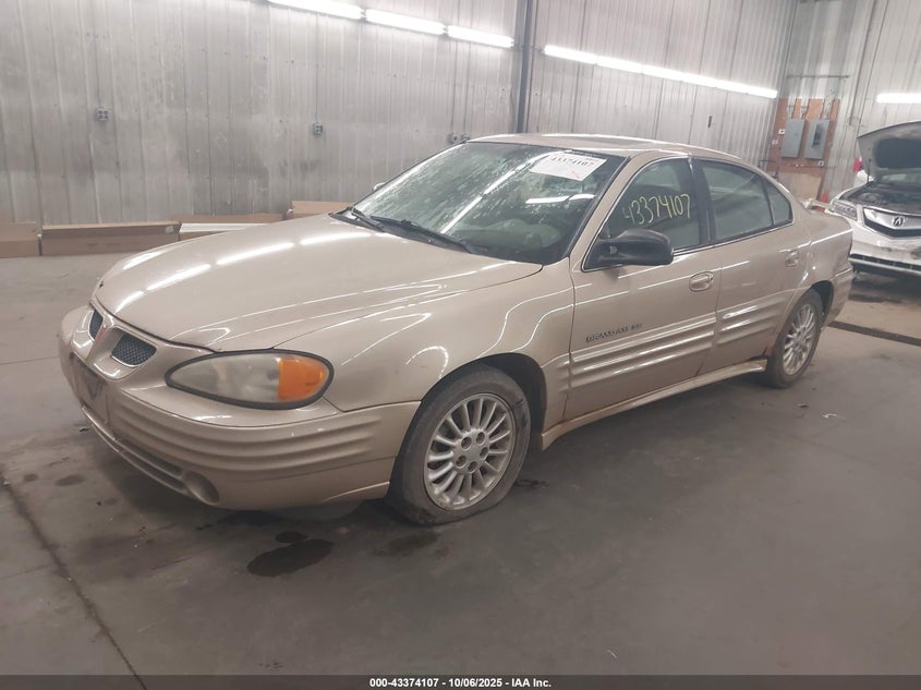 1G2NF52T61M574125 2001 PONTIAC GRAND AM photo no. 2