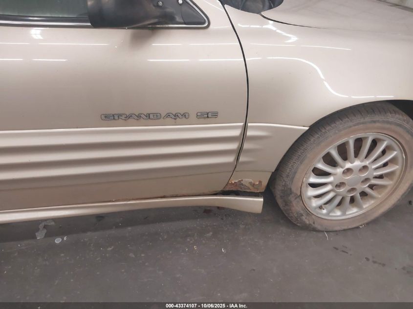 2001 Pontiac Grand Am Se1 VIN: 1G2NF52T61M574125 Lot: 43374107