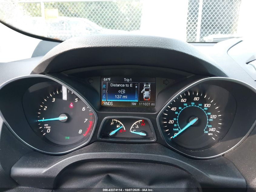 2016 Ford Escape Se VIN: 1FMCU9GX7GUA34623 Lot: 43374114