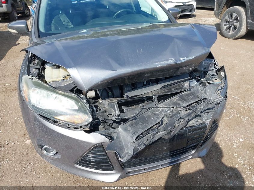 2014 Ford Focus Titanium VIN: 1FADP3N29EL438598 Lot: 43374118
