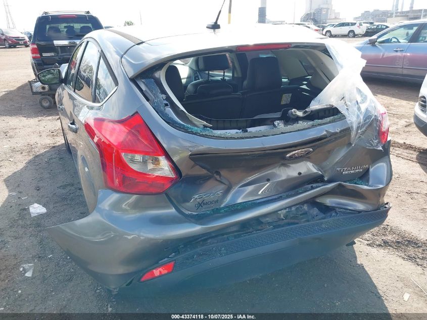 2014 Ford Focus Titanium VIN: 1FADP3N29EL438598 Lot: 43374118