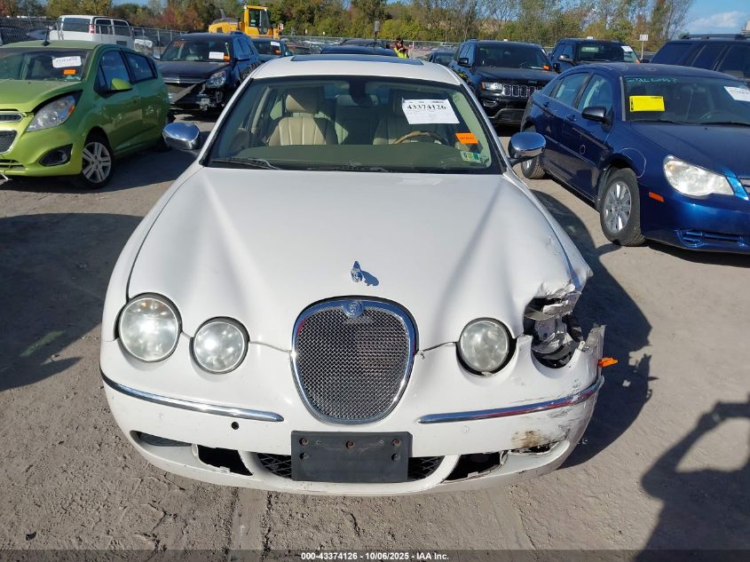 2008 Jaguar S-Type 3.0 V6 VIN: SAJWA01A38FN83124 Lot: 43374126