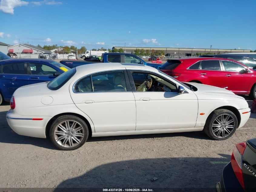 2008 Jaguar S-Type 3.0 V6 VIN: SAJWA01A38FN83124 Lot: 43374126