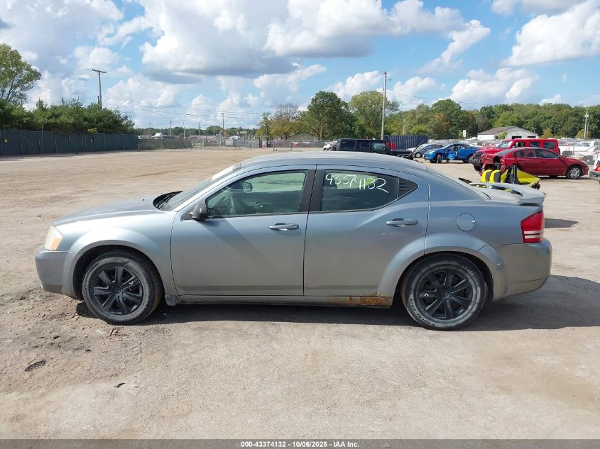 2008 Dodge Avenger Se VIN: 1B3LC46K78N266572 Lot: 43374132