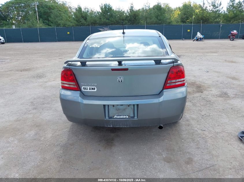 2008 Dodge Avenger Se VIN: 1B3LC46K78N266572 Lot: 43374132