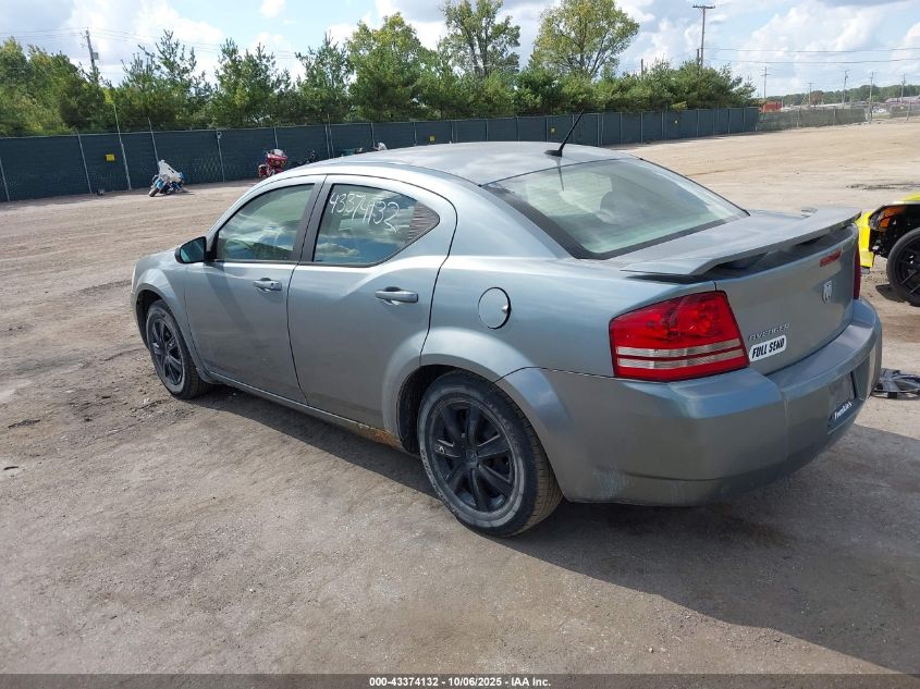 2008 Dodge Avenger Se VIN: 1B3LC46K78N266572 Lot: 43374132