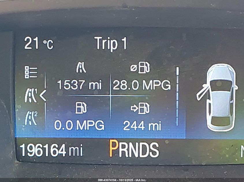 2017 Ford Escape Se VIN: 1FMCU0GD8HUB08196 Lot: 43374154