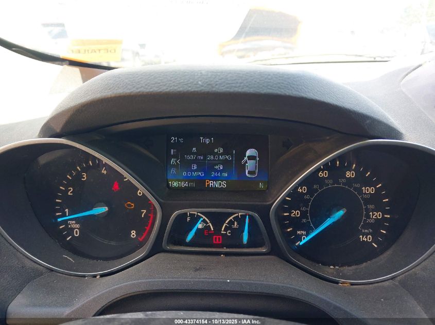 2017 Ford Escape Se VIN: 1FMCU0GD8HUB08196 Lot: 43374154