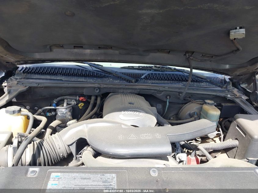 2002 Chevrolet Avalanche 1500 VIN: 3GNEC13T42G197236 Lot: 43374168