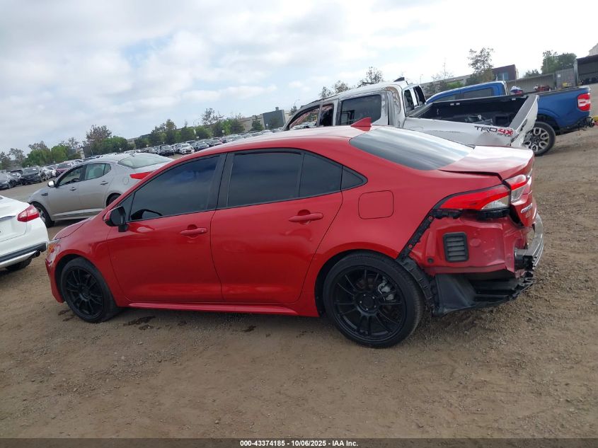 2020 Toyota Corolla Le VIN: 5YFEPRAE8LP045942 Lot: 43374185