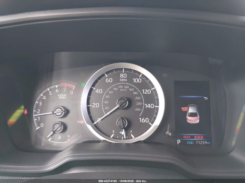 2020 Toyota Corolla Le VIN: 5YFEPRAE8LP045942 Lot: 43374185