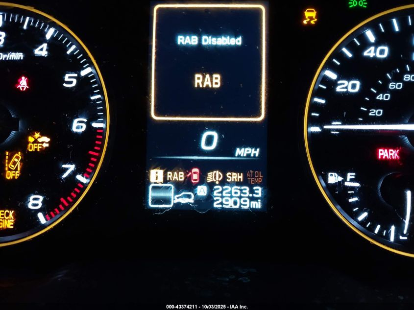 2025 Subaru Outback Wilderness VIN: 4S4BTGUD8S3248970 Lot: 43374211