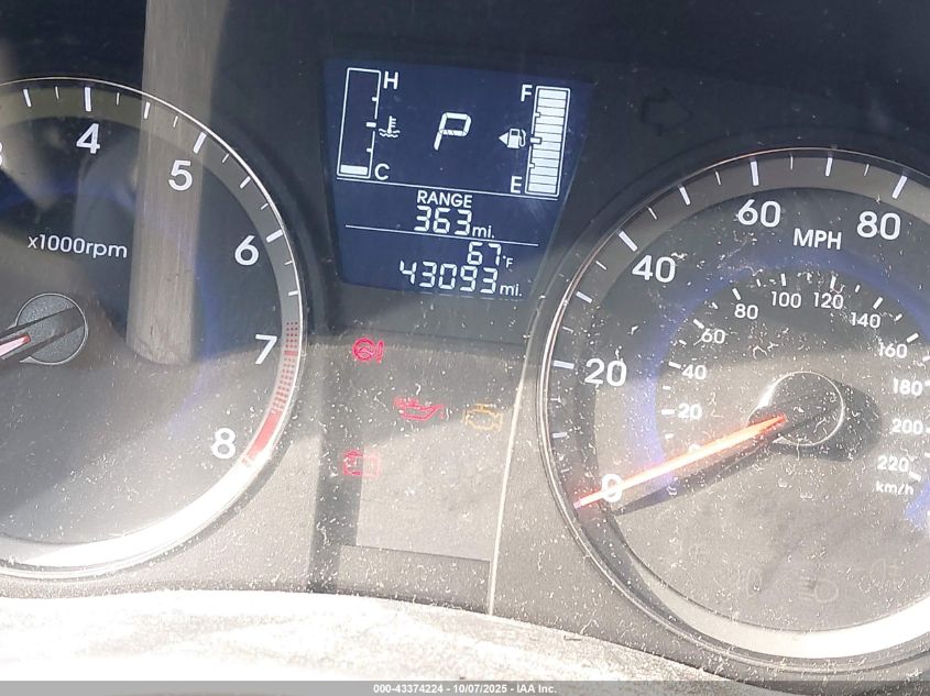 2015 Hyundai Accent Gls VIN: KMHCT4AE2FU815853 Lot: 43374224