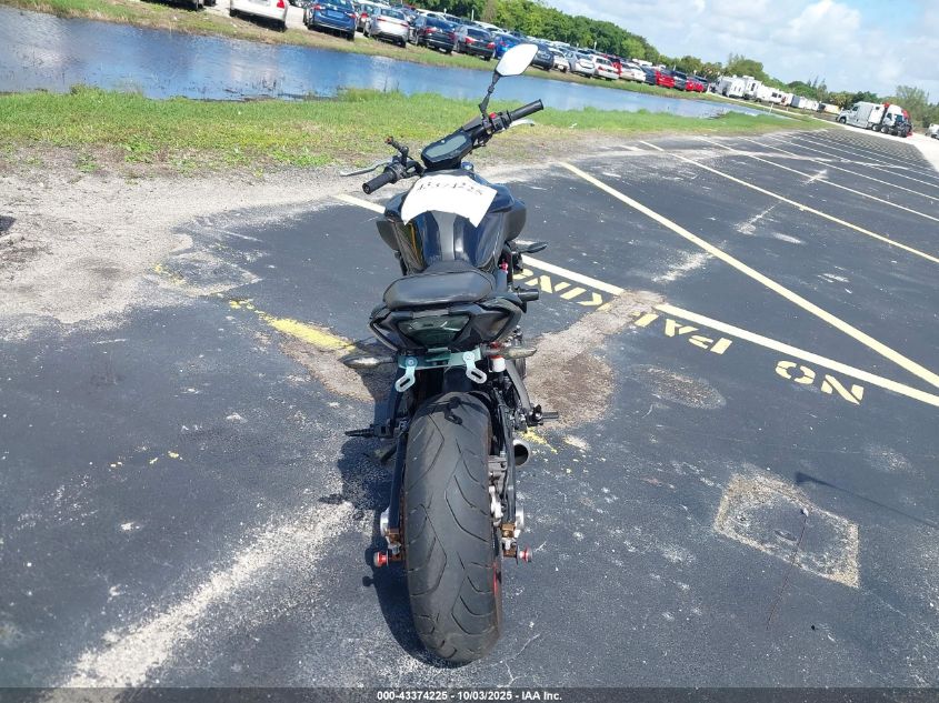 2019 Yamaha Mt07 VIN: JYARM27E0KA004227 Lot: 43374225