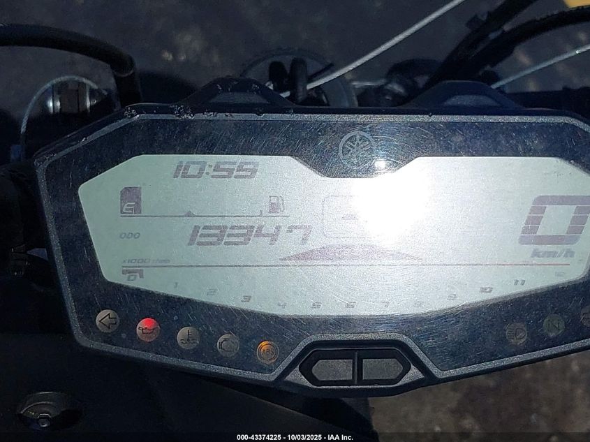 2019 Yamaha Mt07 VIN: JYARM27E0KA004227 Lot: 43374225