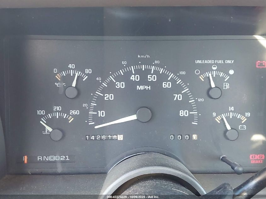 1994 GMC Sierra C1500 VIN: 1GTDC14Z6RZ514581 Lot: 43374229