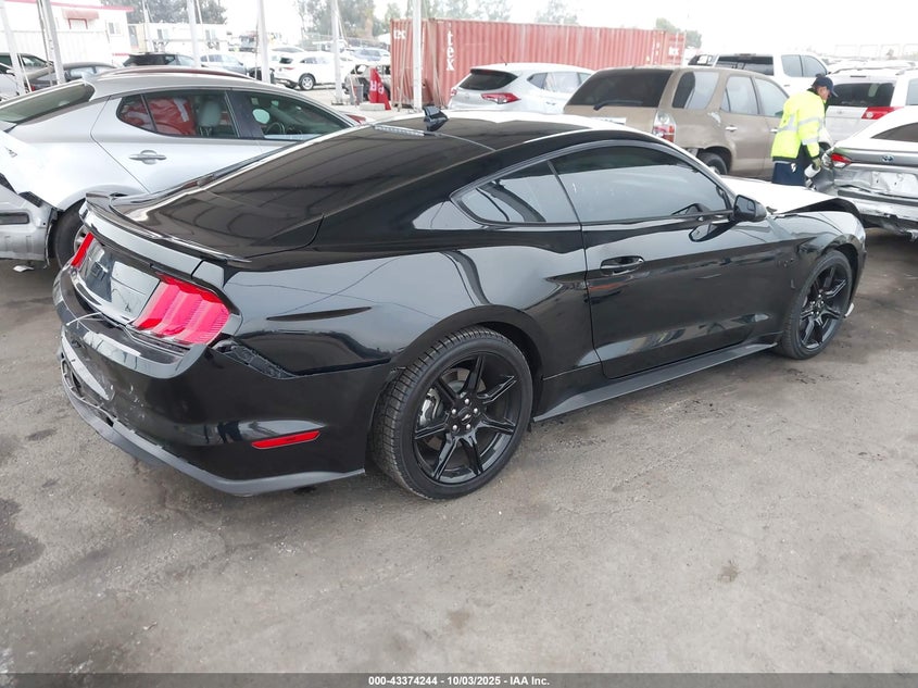 2020 Ford Mustang 5.0 Gt Fastback Black Lot 111043374244 Vin 1FA6P8CFXL5183232