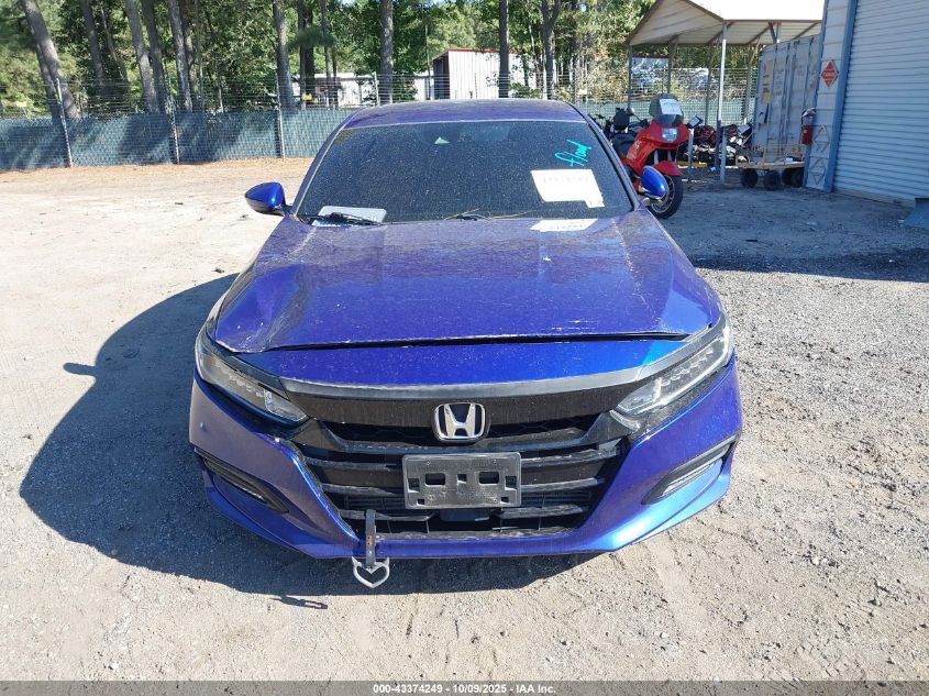 2019 Honda Accord Sport VIN: 1HGCV1F33KA160314 Lot: 43374249
