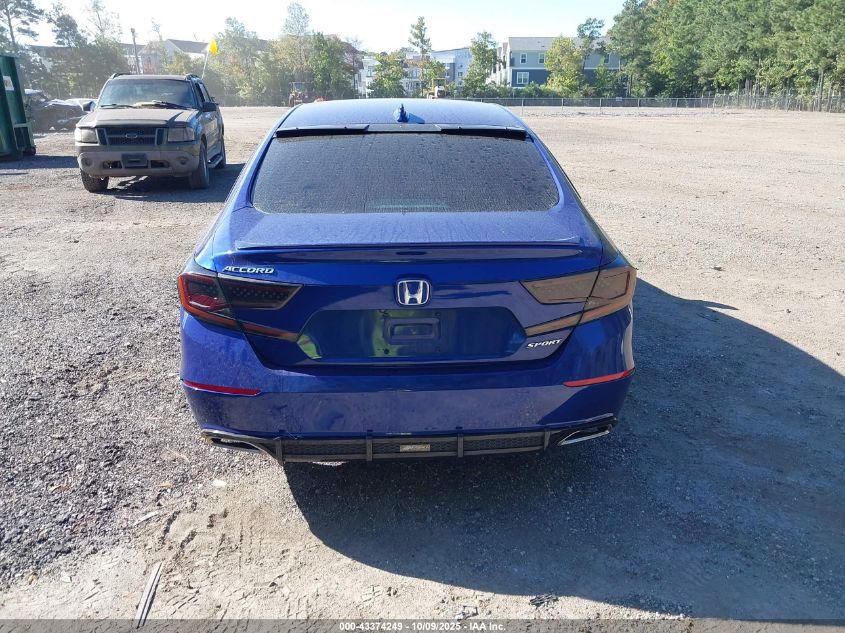 2019 Honda Accord Sport VIN: 1HGCV1F33KA160314 Lot: 43374249